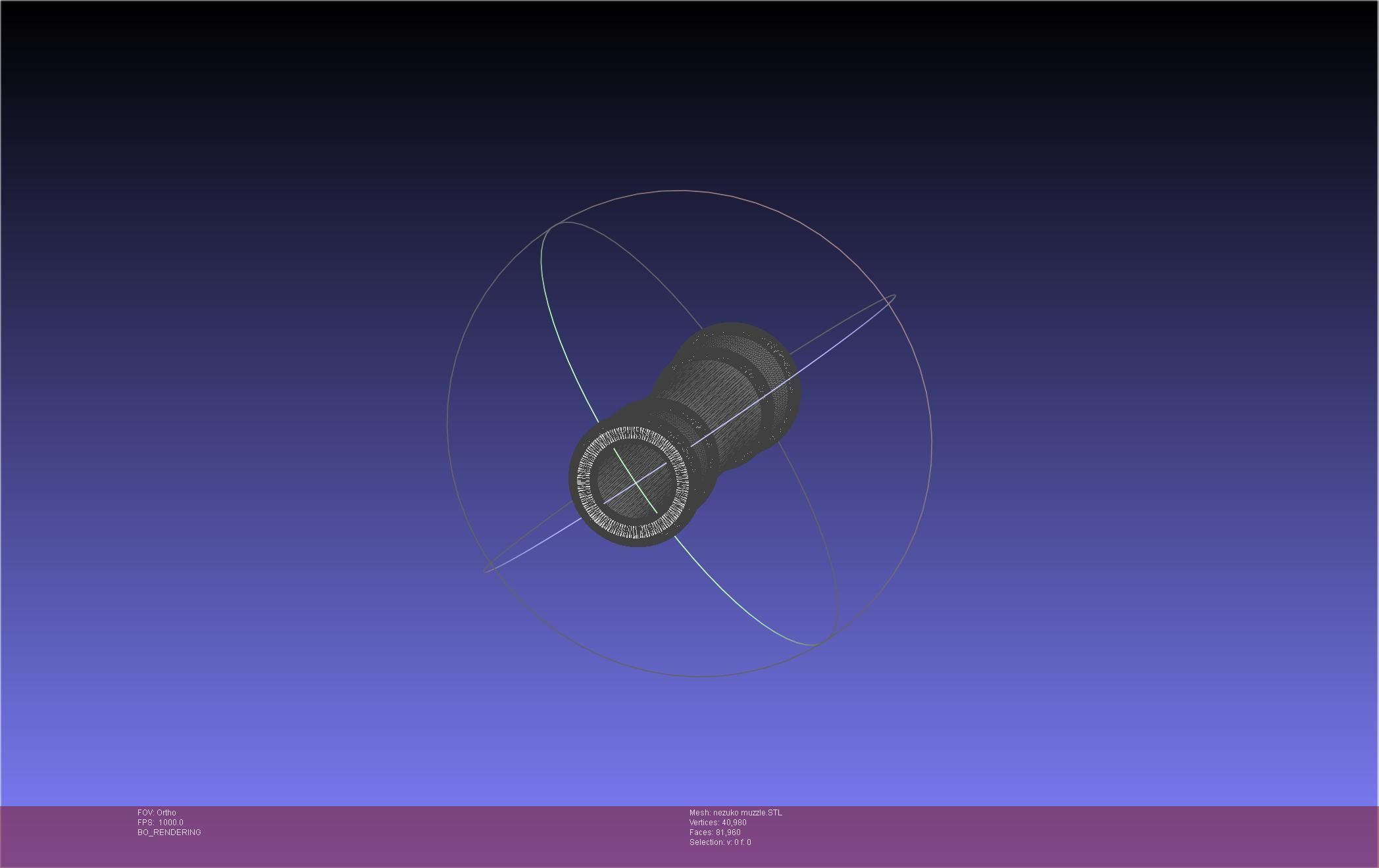 Demon Slayer Nezuko Bamboo 3D print model_27