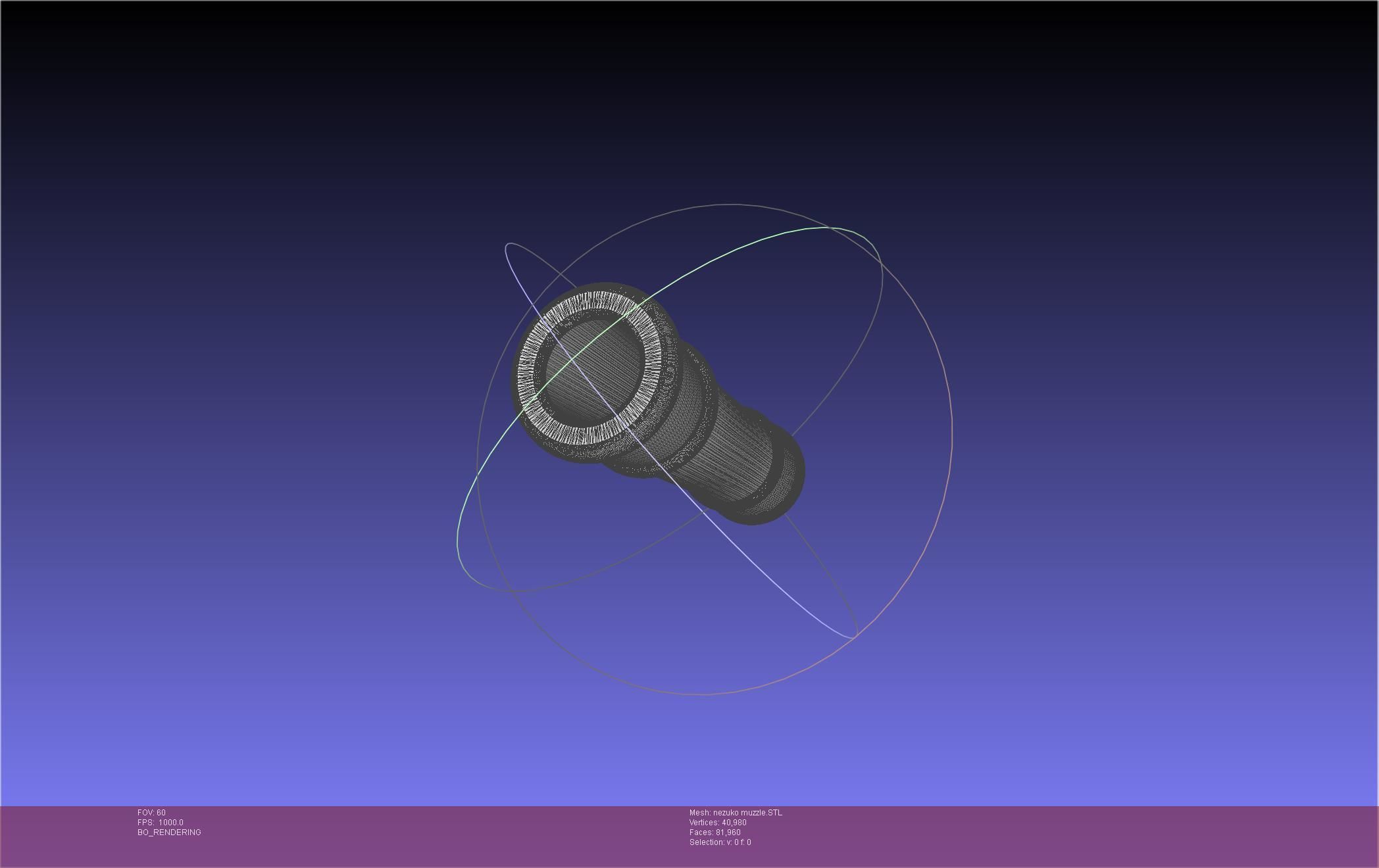 Demon Slayer Nezuko Bamboo 3D print model_19