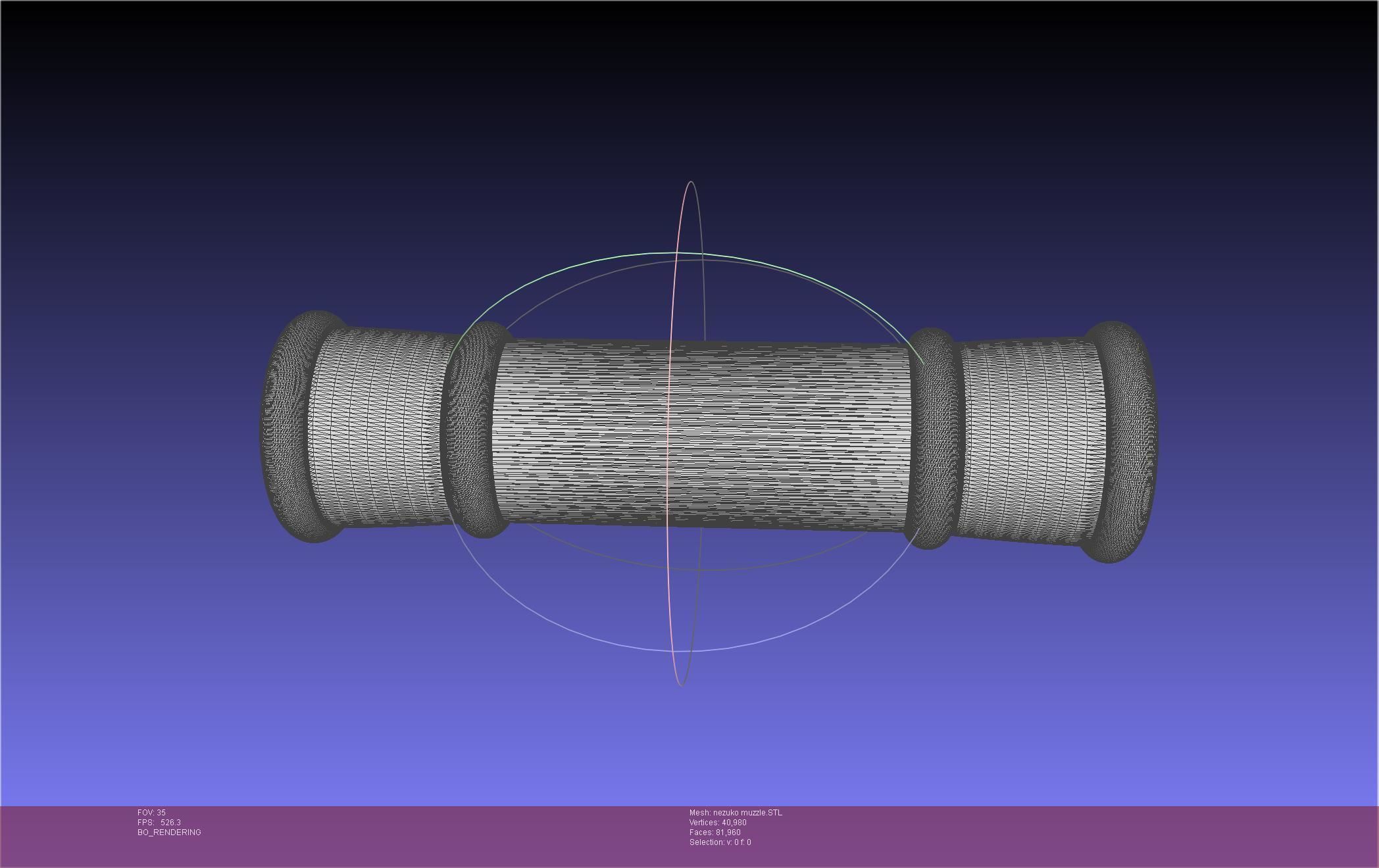 Demon Slayer Nezuko Bamboo 3D print model_36