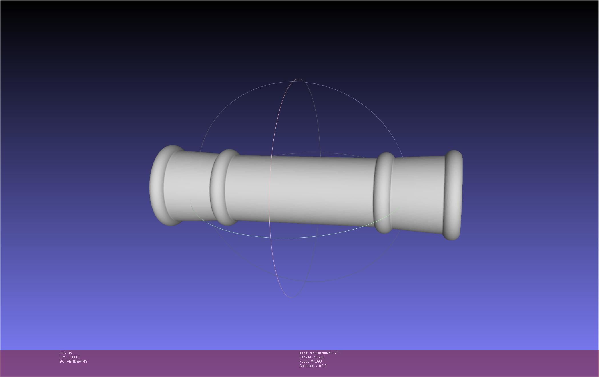 Demon Slayer Nezuko Bamboo 3D print model_44