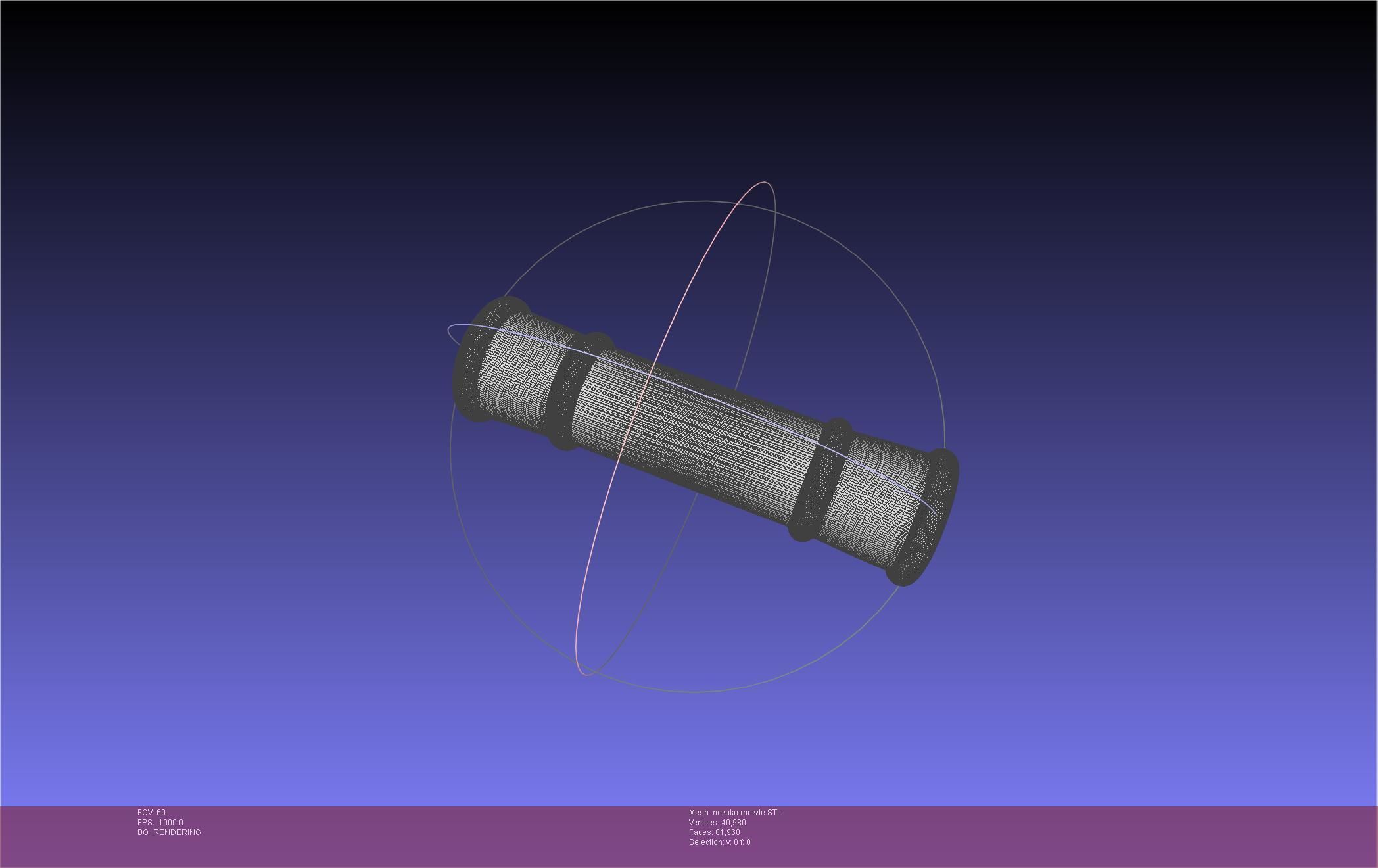 Demon Slayer Nezuko Bamboo 3D print model_17