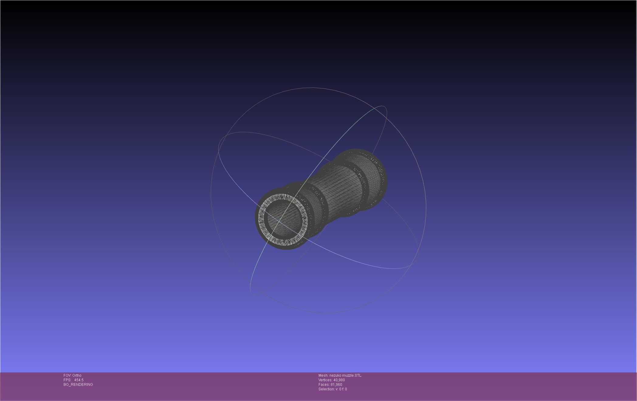 Demon Slayer Nezuko Bamboo 3D print model_32