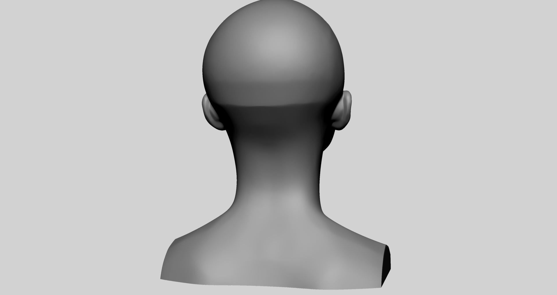 Female Head Planes 3D print model_6