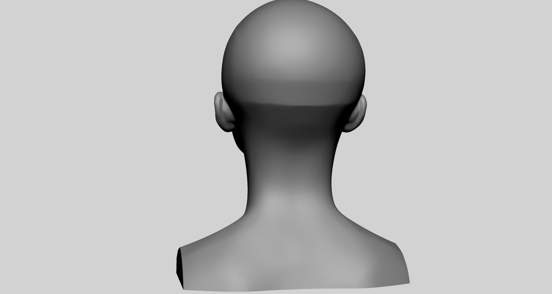 Female Head Planes 3D print model_7