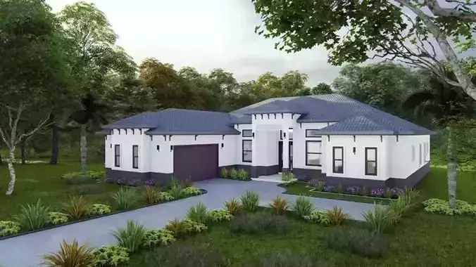 Full Furnished House 2 3D model