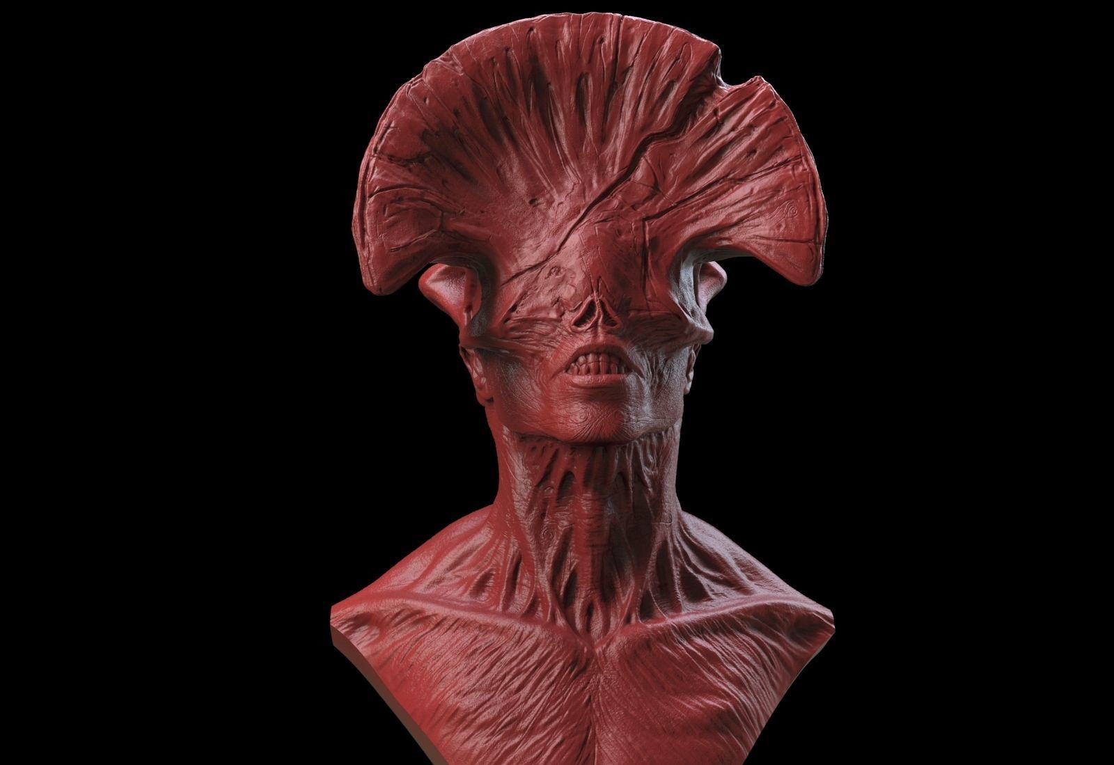 Angel Of Death Bust - Hellboy 3D print model_1
