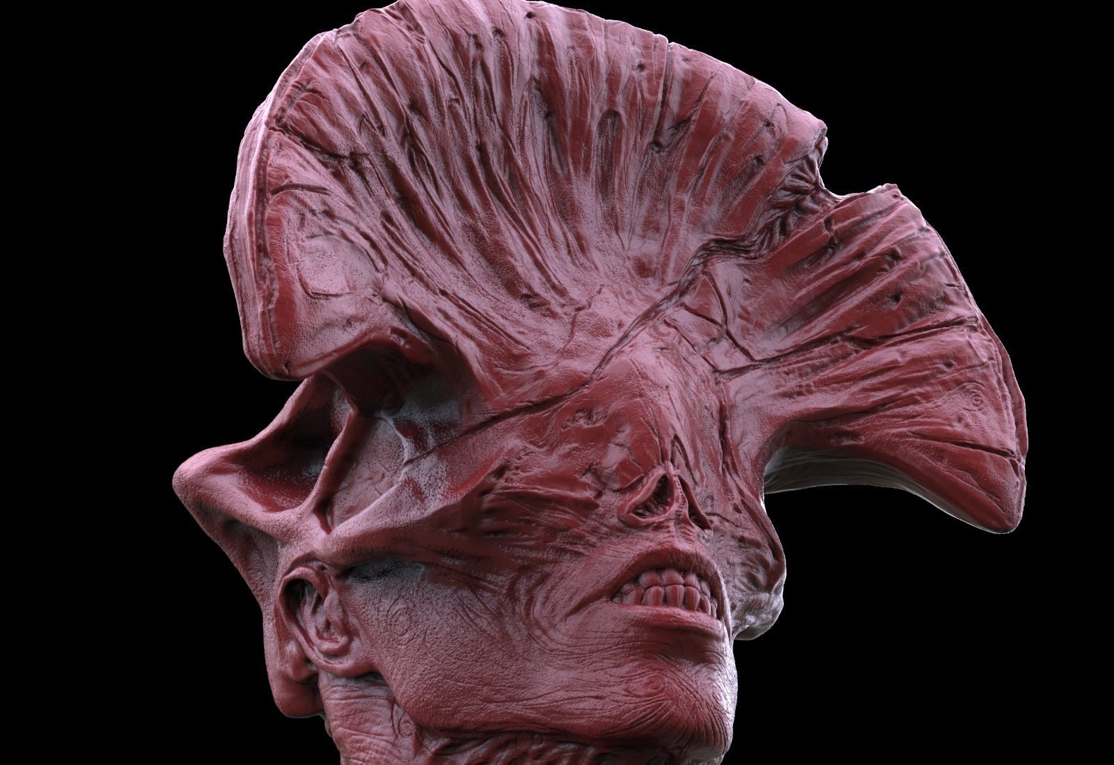 Angel Of Death Bust - Hellboy 3D print model_5