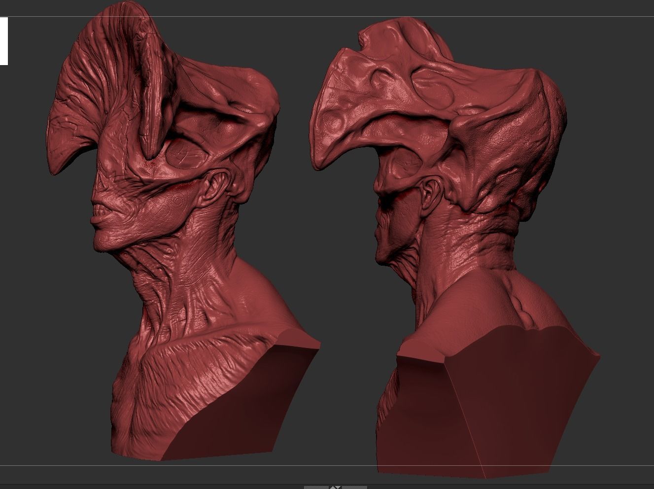 Angel Of Death Bust - Hellboy 3D print model_9