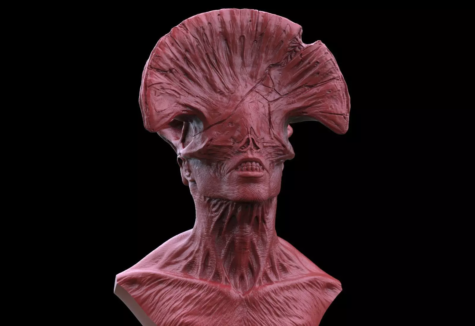 Angel Of Death Bust - Hellboy 3D print model_0