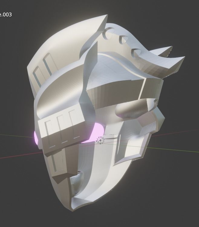 Ultraman Z Alpha Edge 3D printable helmet for cosplay 3D print model_9