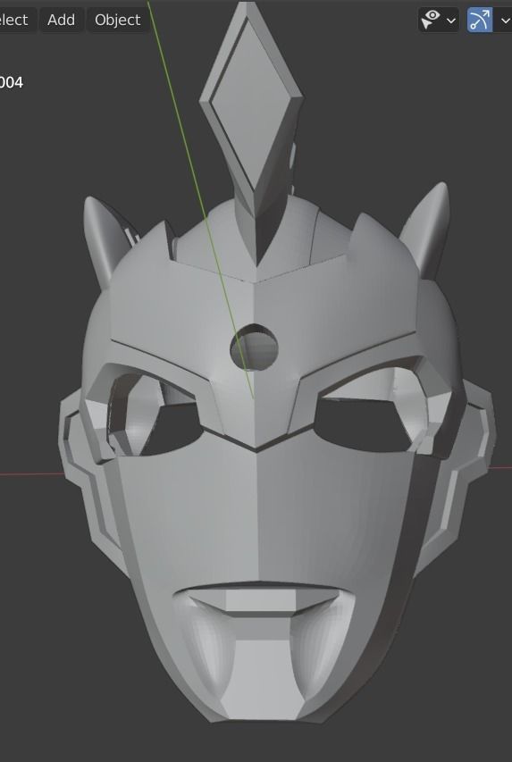 Ultraman Z Alpha Edge 3D printable helmet for cosplay 3D print model_19
