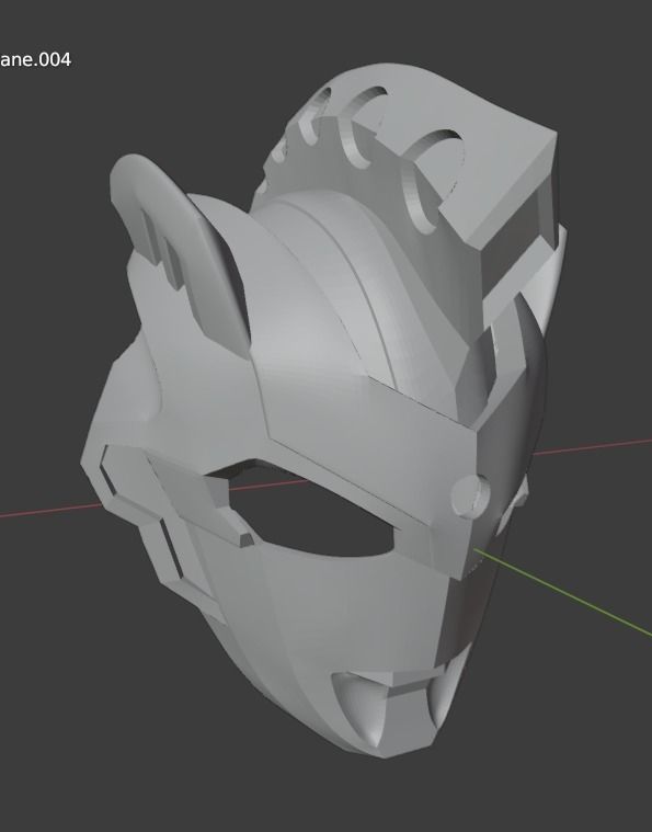 Ultraman Z Alpha Edge 3D printable helmet for cosplay 3D print model_18