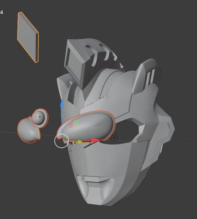 Ultraman Z Alpha Edge 3D printable helmet for cosplay 3D print model_14