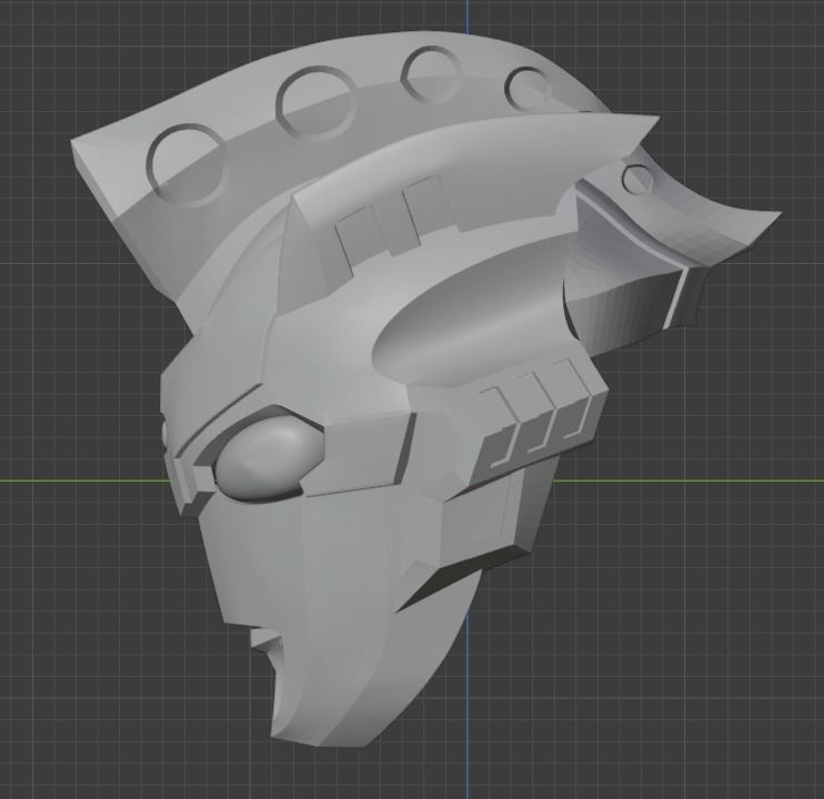 Ultraman Z Alpha Edge 3D printable helmet for cosplay 3D print model_13