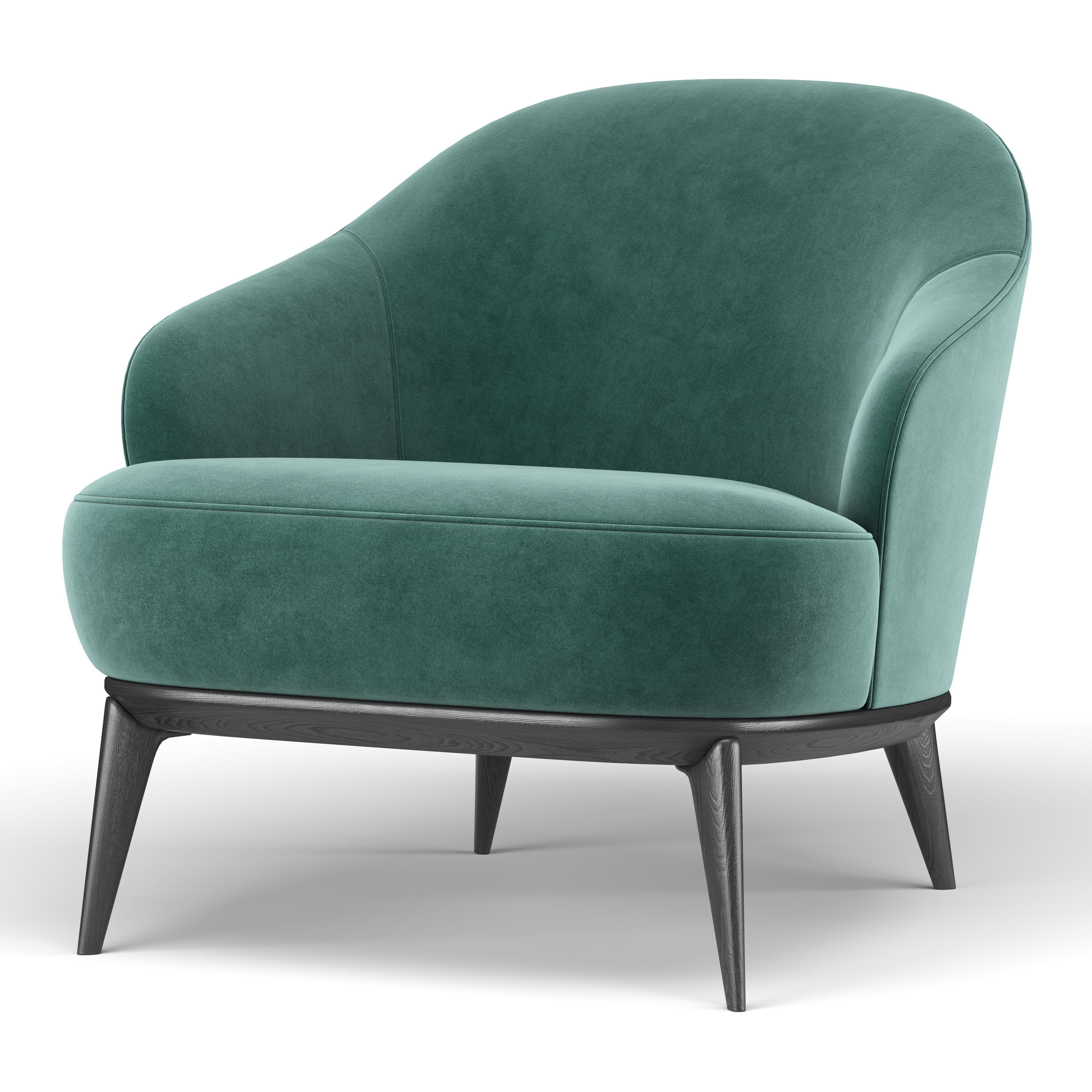 Leslie Armchair 3D model_3