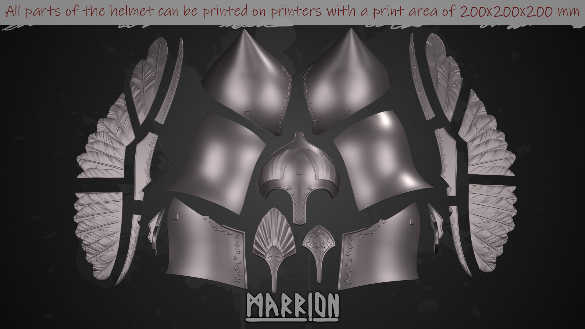 LEGACY Gondor Fountain Guard Kings Guard Helmet LoTR 3D print model_5