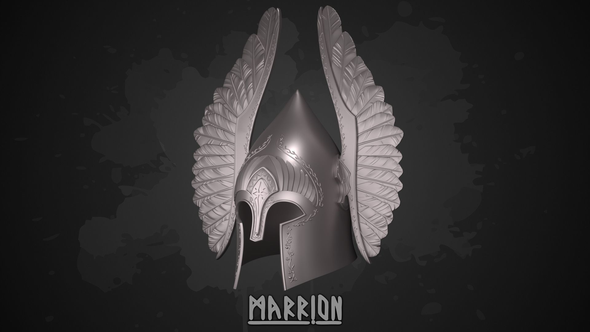 LEGACY Gondor Fountain Guard Kings Guard Helmet LoTR 3D print model_12