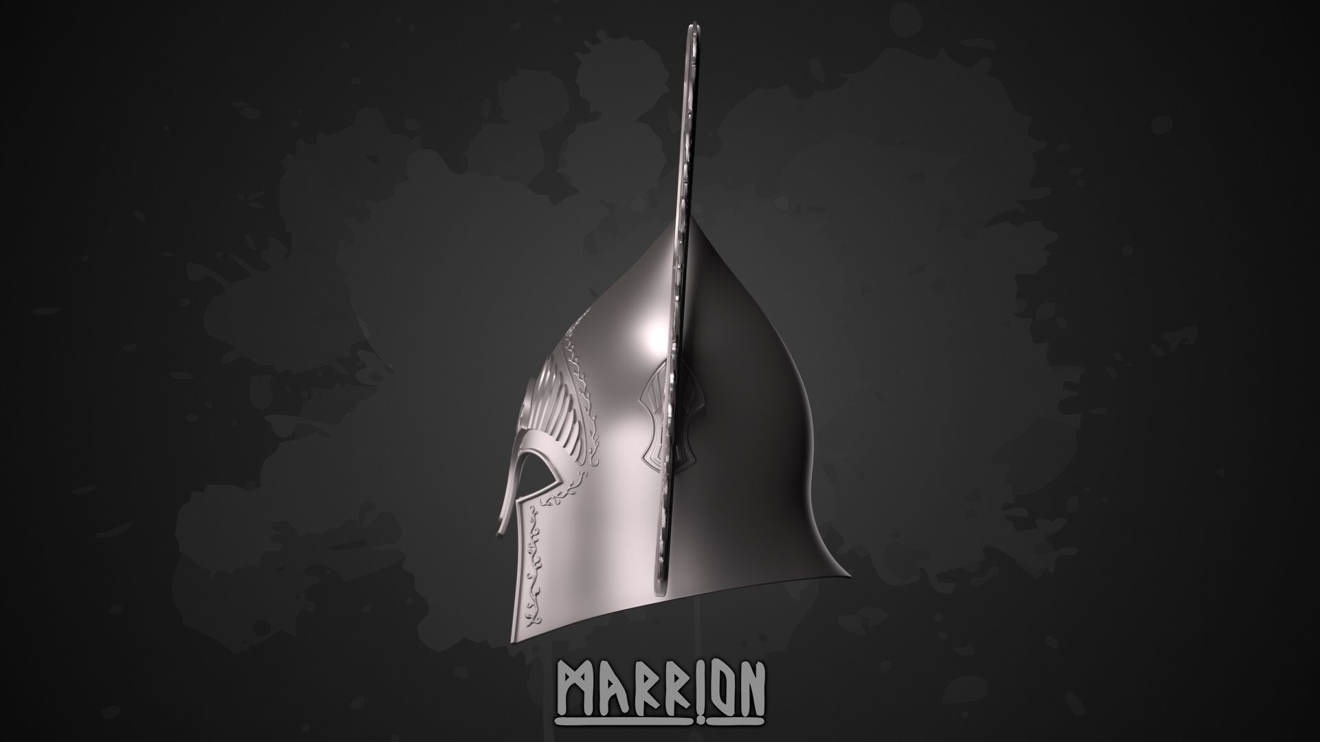 LEGACY Gondor Fountain Guard Kings Guard Helmet LoTR 3D print model_10
