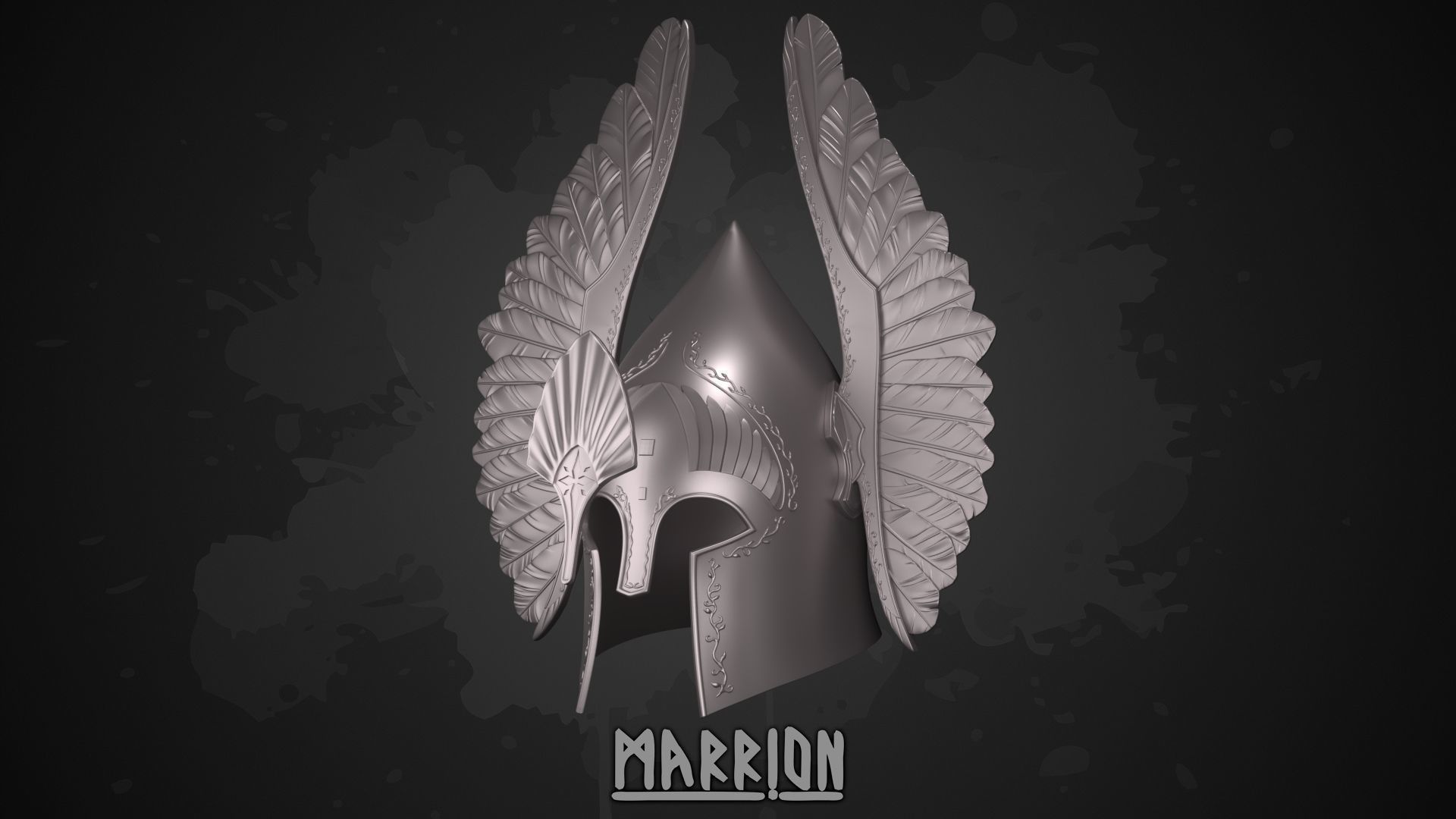 LEGACY Gondor Fountain Guard Kings Guard Helmet LoTR 3D print model_11