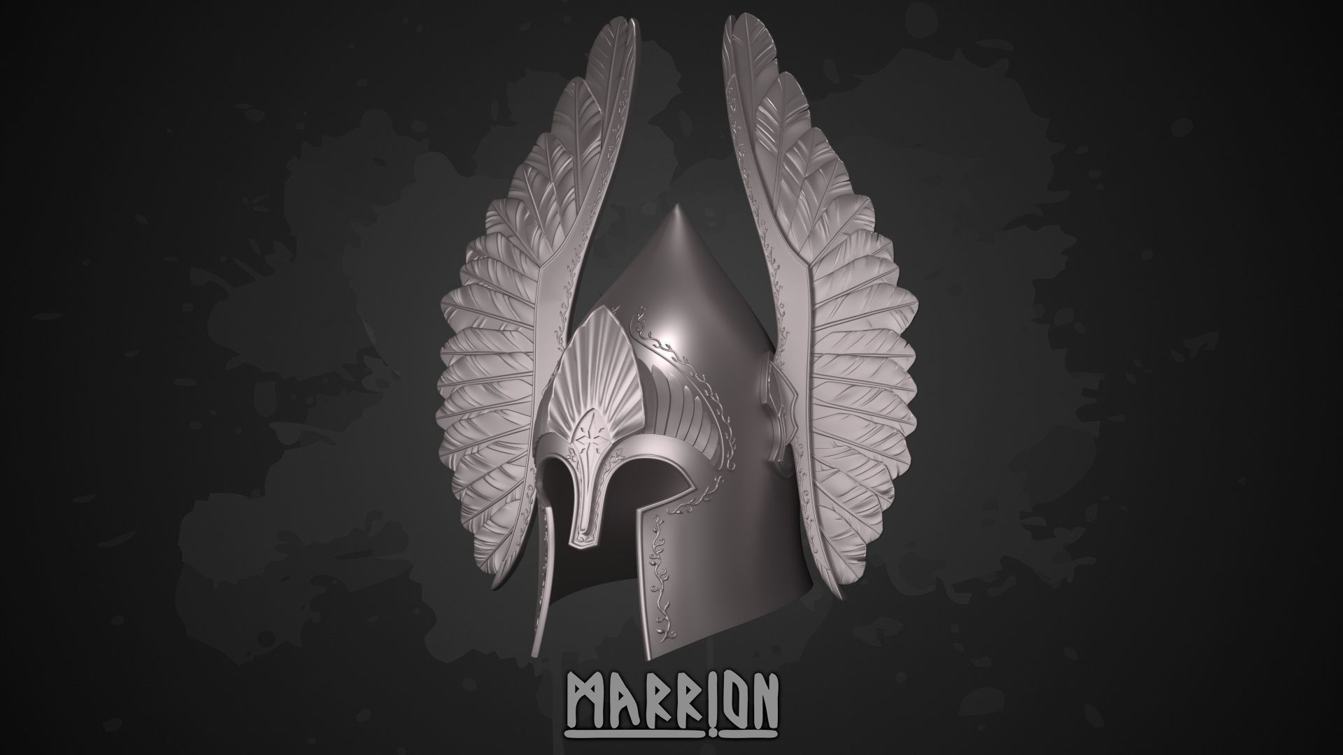 LEGACY Gondor Fountain Guard Kings Guard Helmet LoTR 3D print model_7