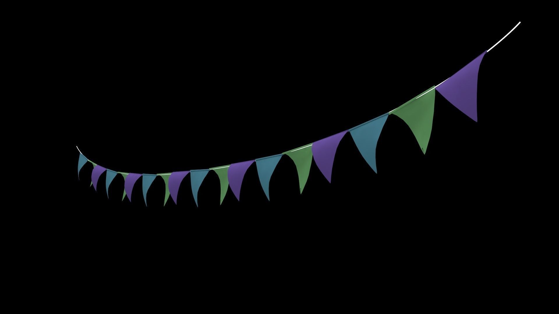 3D Banner Animated 3D model_6