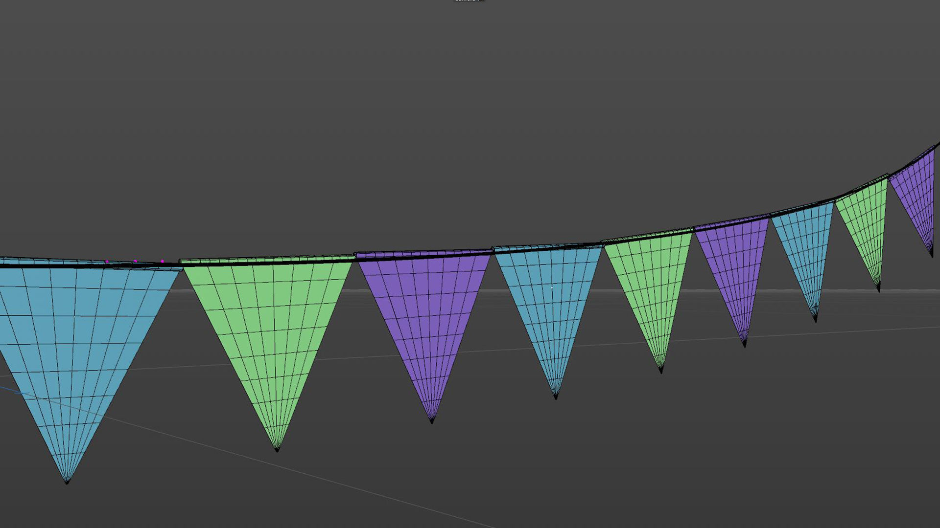 3D Banner Animated 3D model_3