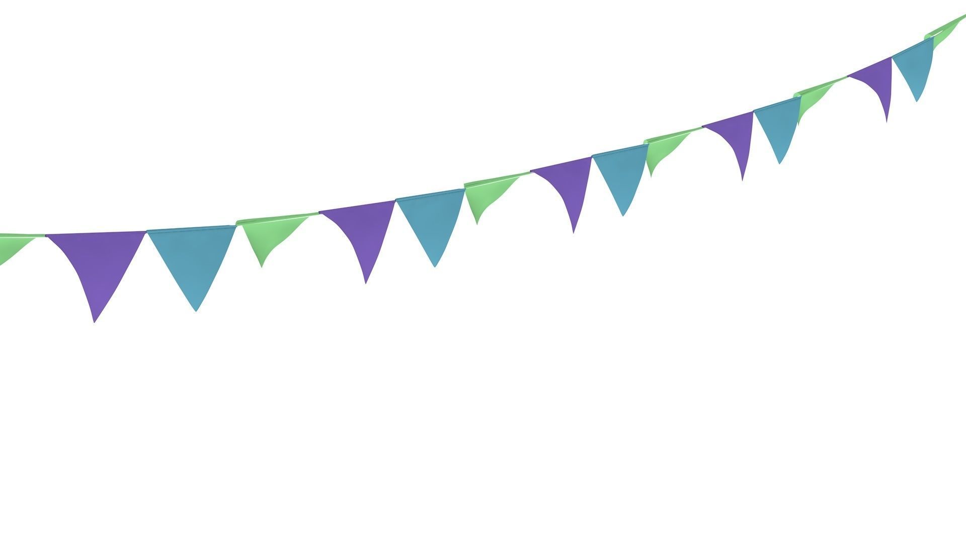 3D Banner Animated 3D model_4