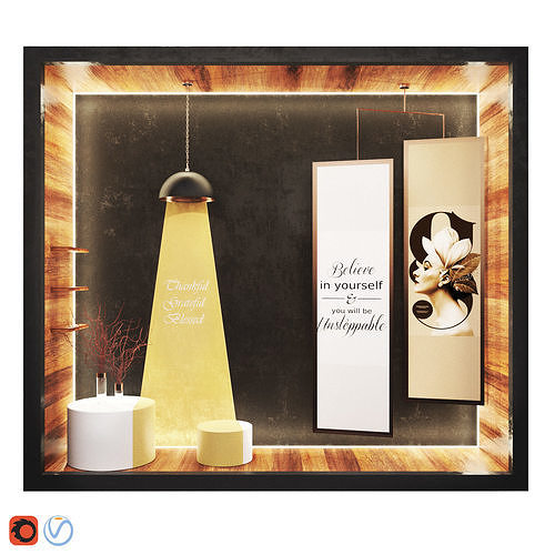 Shop Window-hometheme 3D model