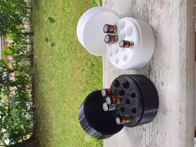 BATTERY HOLDER 3D print model