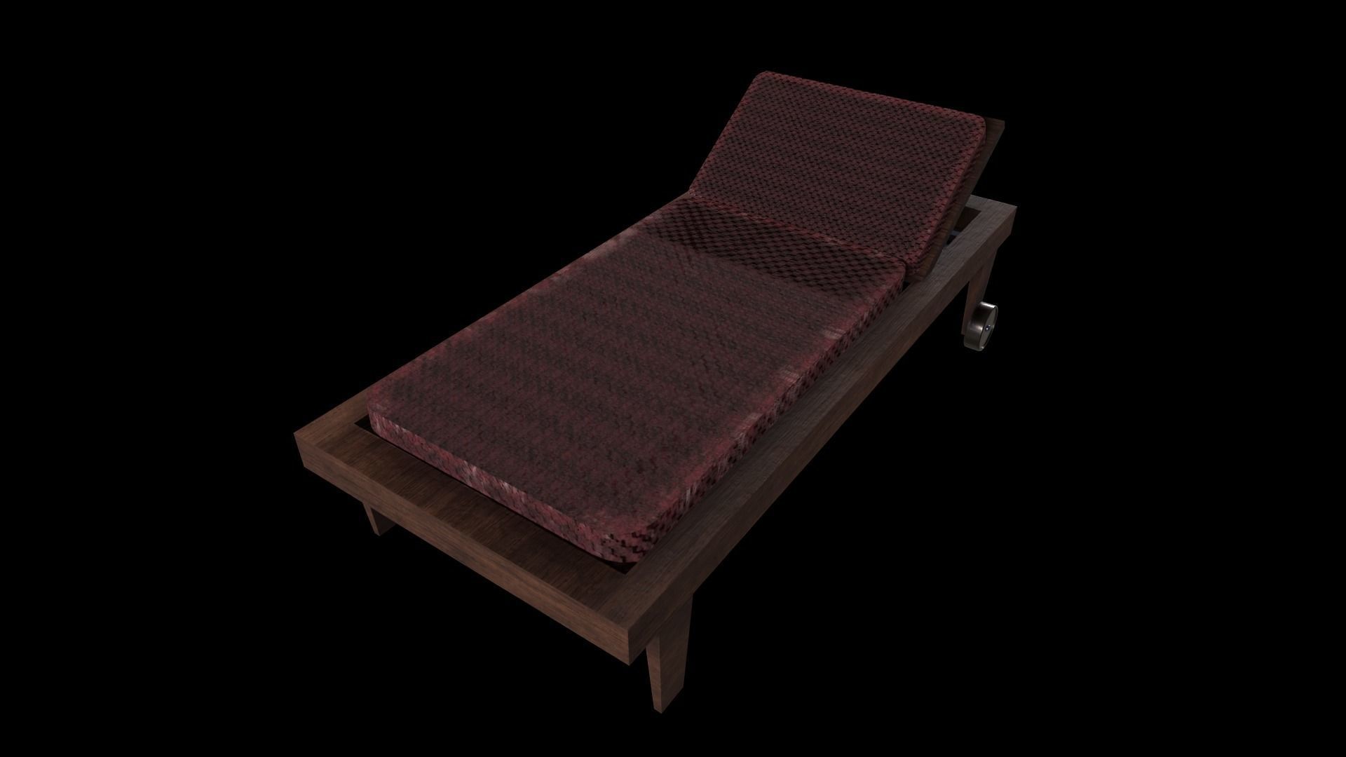 Stretcher - Game Ready-  Low Poly 3D Model Low-poly 3D model_7