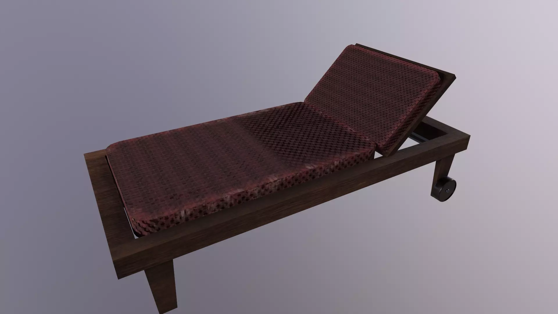 Stretcher - Game Ready-  Low Poly 3D Model Low-poly 3D model_0