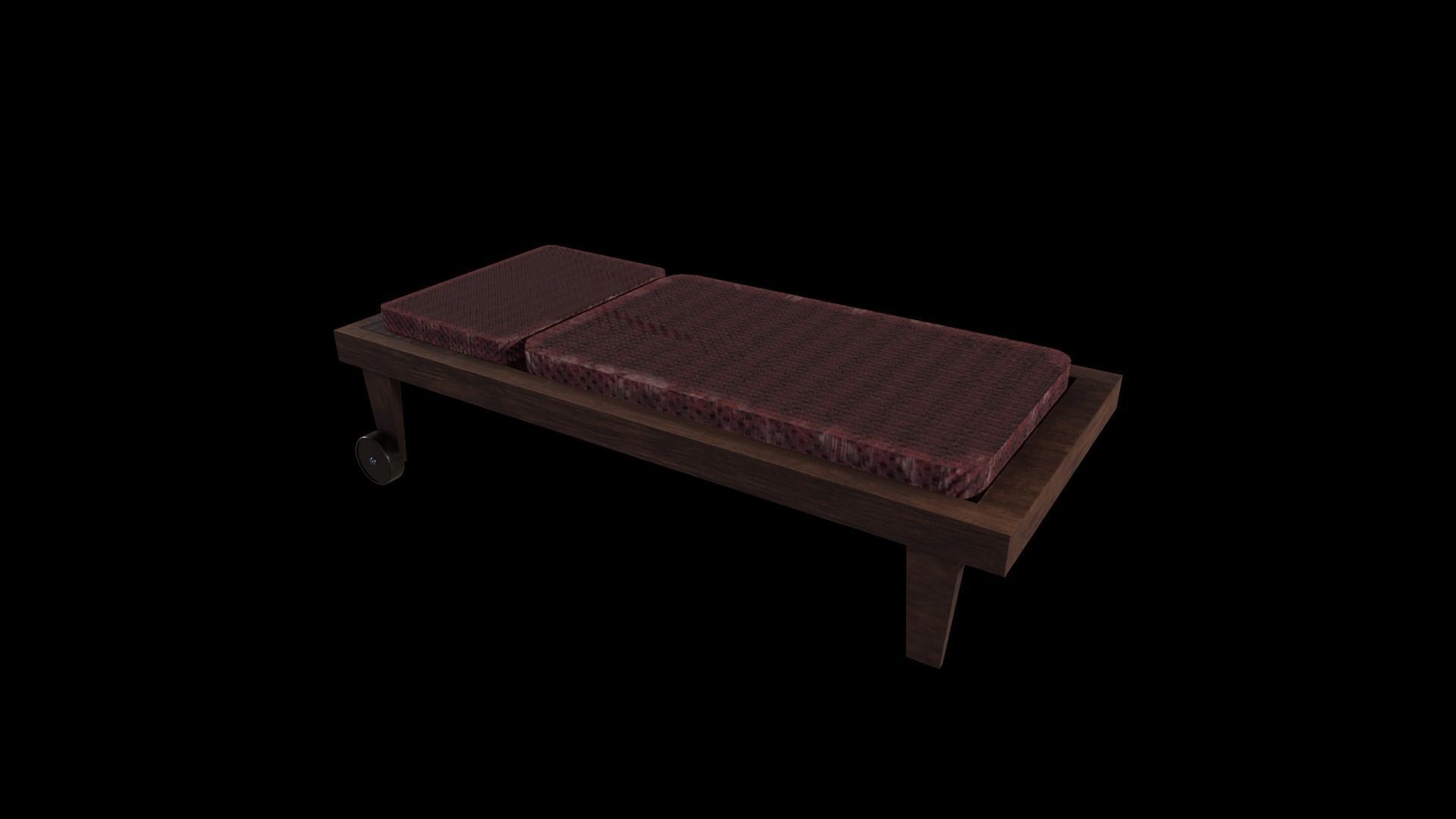 Stretcher - Game Ready-  Low Poly 3D Model Low-poly 3D model_4