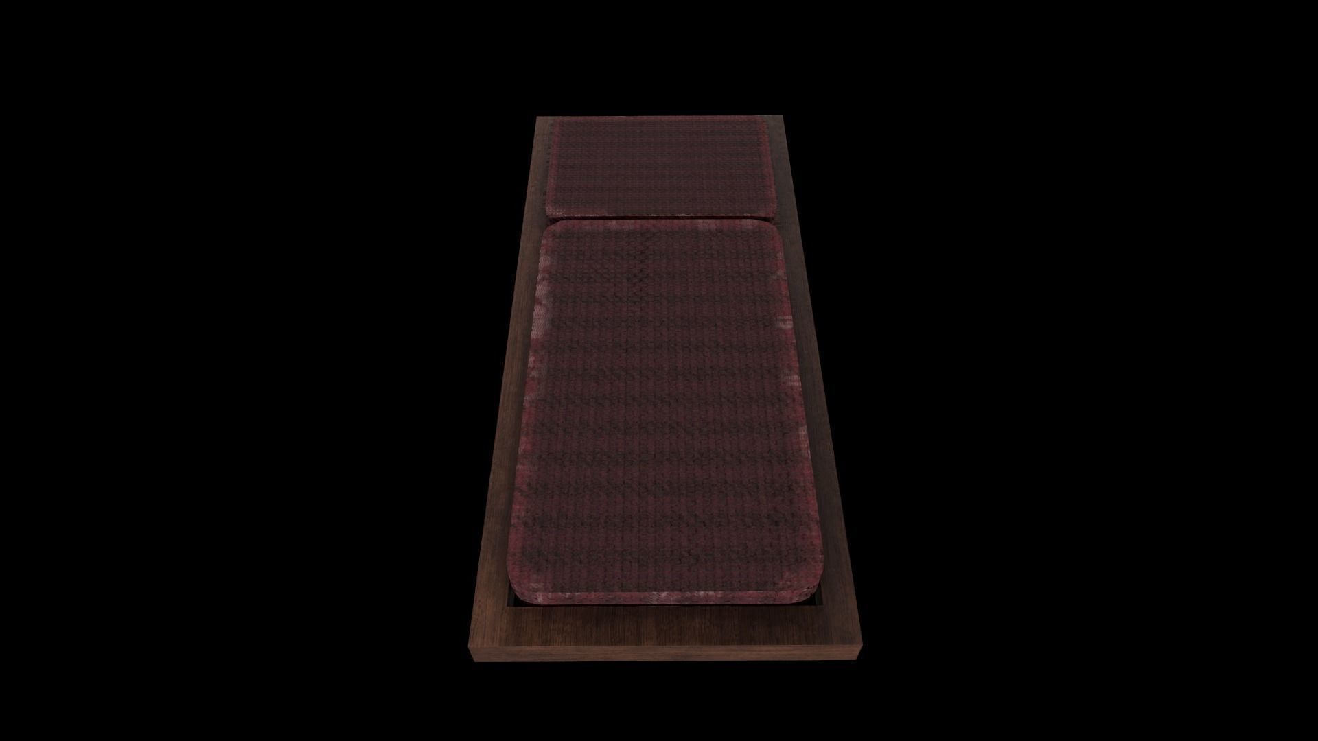 Stretcher - Game Ready-  Low Poly 3D Model Low-poly 3D model_5