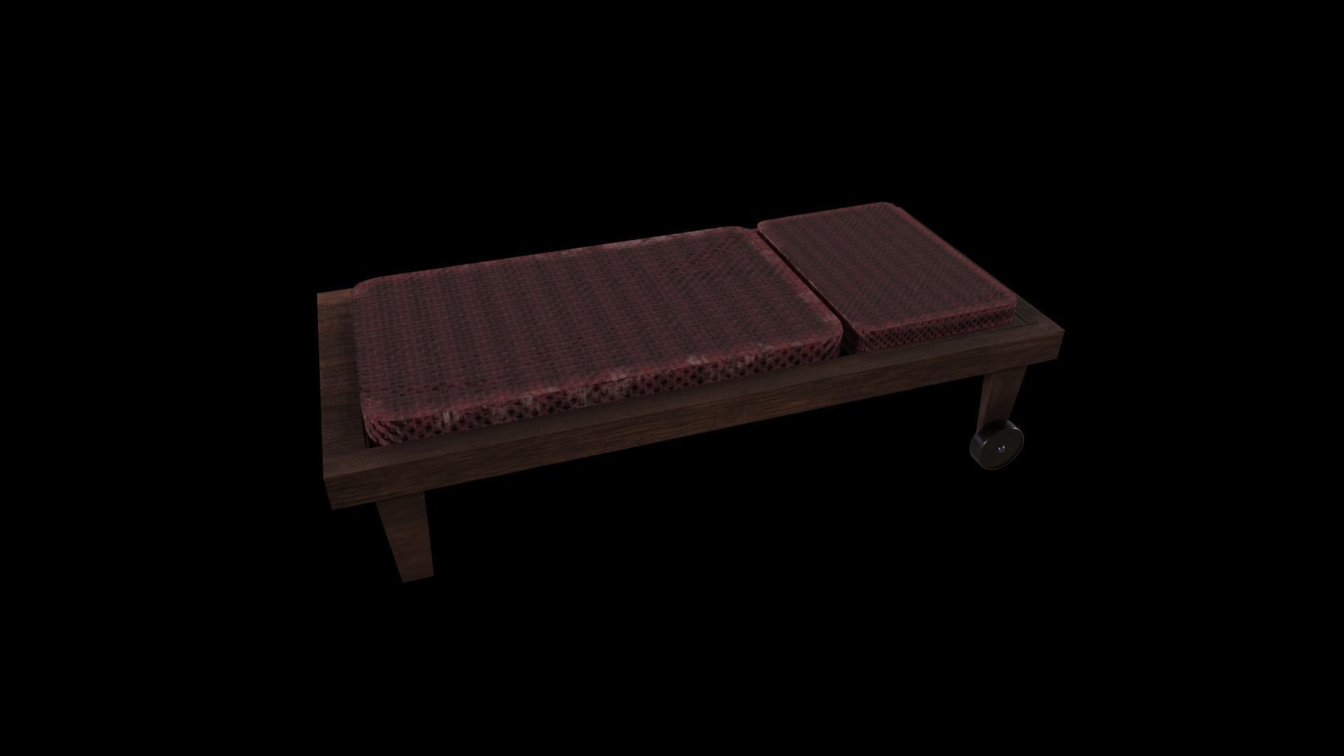 Stretcher - Game Ready-  Low Poly 3D Model Low-poly 3D model_6