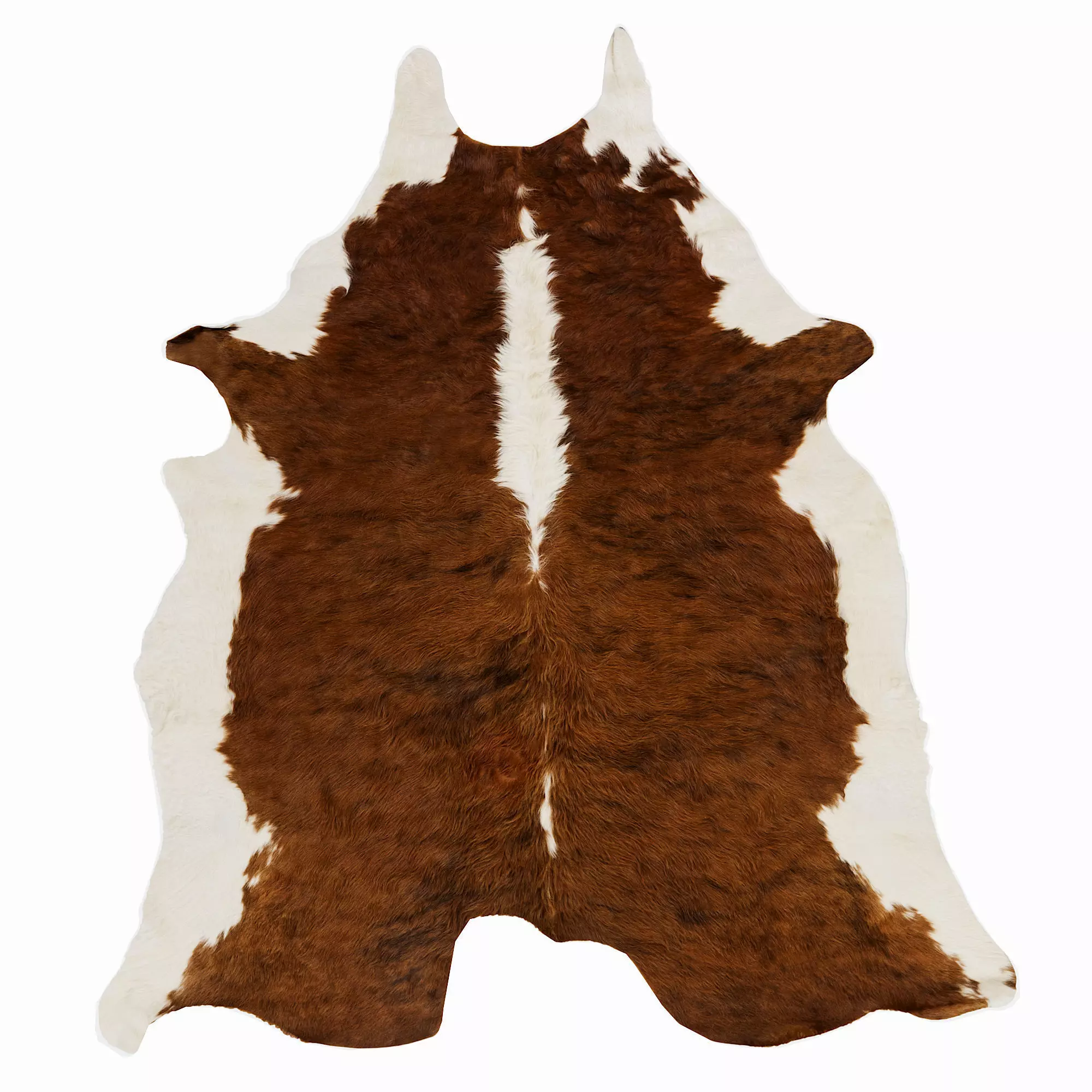 Animal skin rug 3D model_0