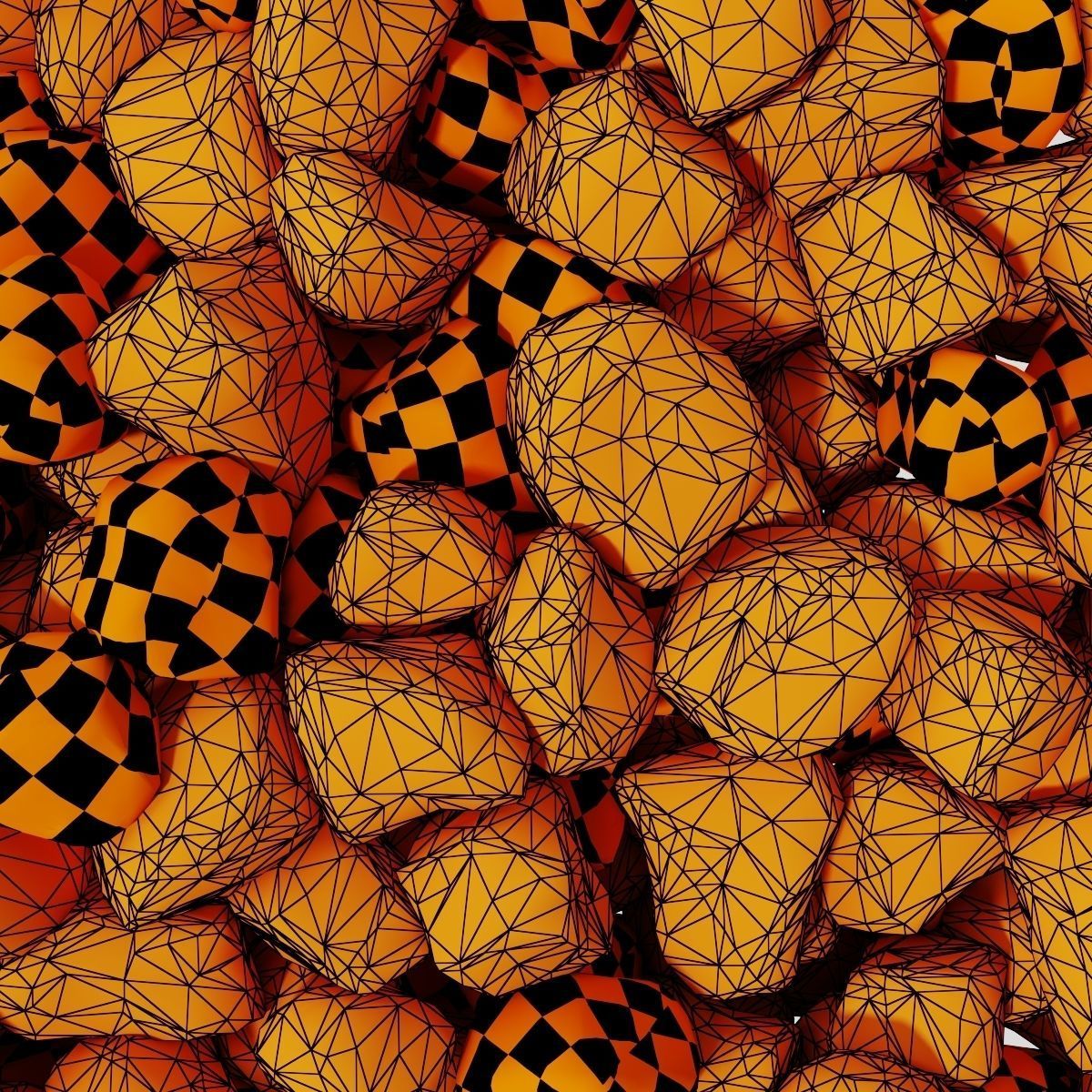 Gravel splinter smooth n1 3D model_13