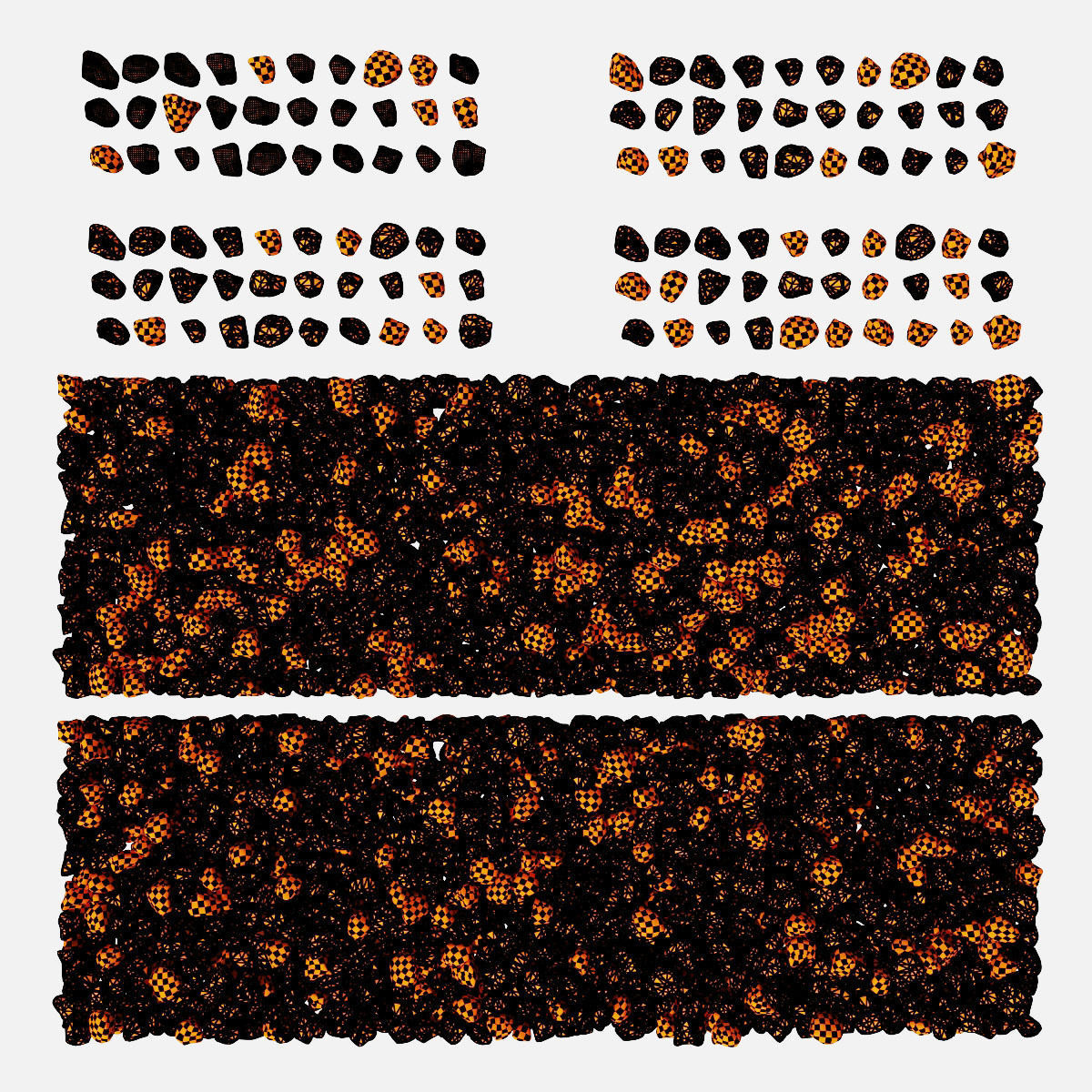 Gravel splinter smooth n1 3D model_9