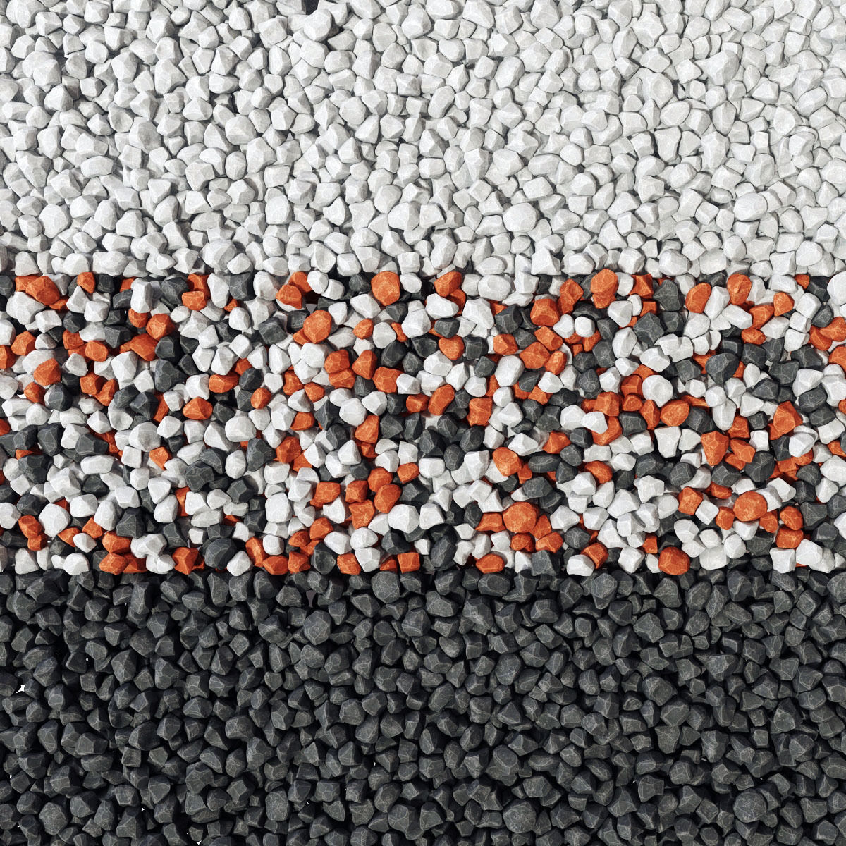 Gravel splinter smooth n1 3D model_3