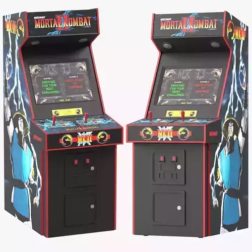 Mortal Kombat Arcade Game 3D model