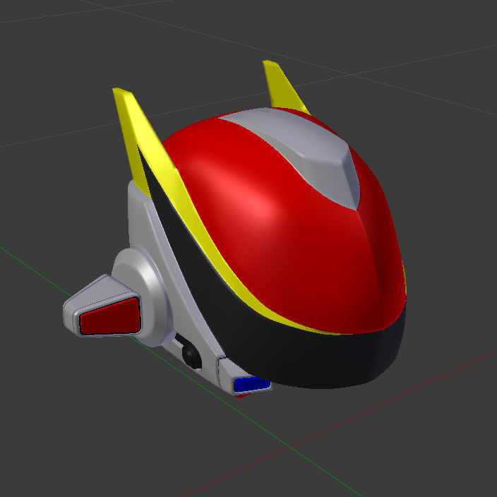 Machineman helmet 3D print model_1