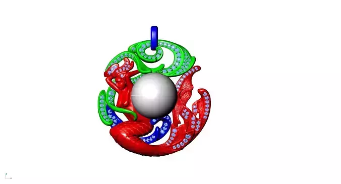 AN-Necklace egg with dragon