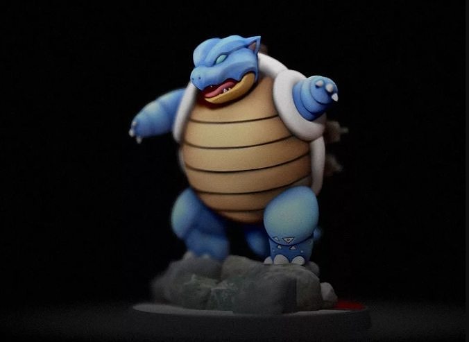 GIGANDYMAX BLASTOISE POKEMON 3D print model