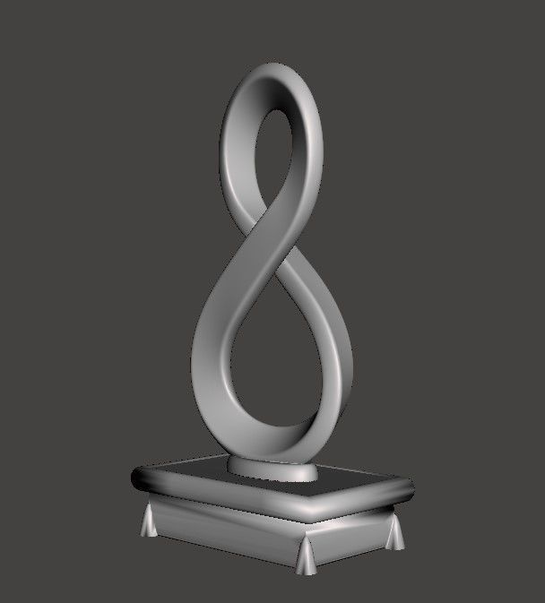 Infinity - jewelry box 3D print model_12