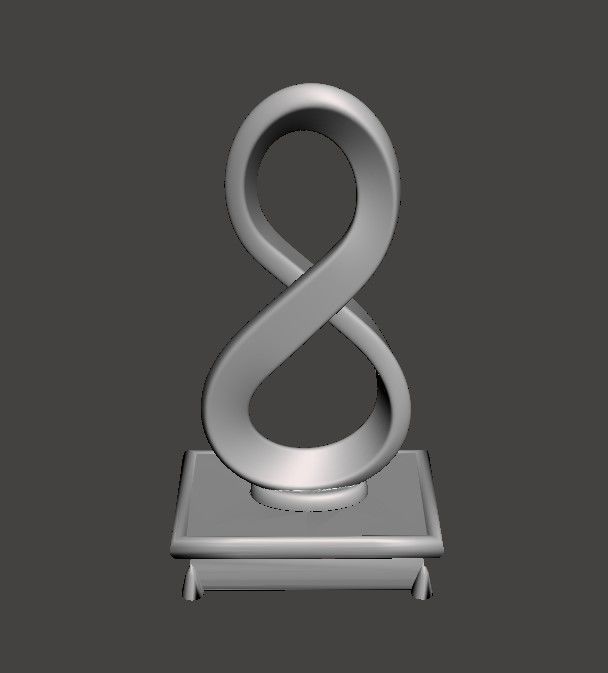 Infinity - jewelry box 3D print model_11