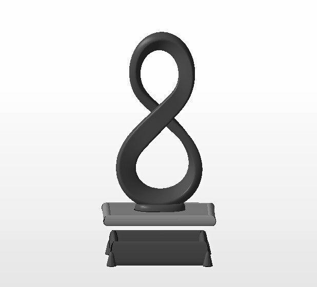 Infinity - jewelry box 3D print model_13