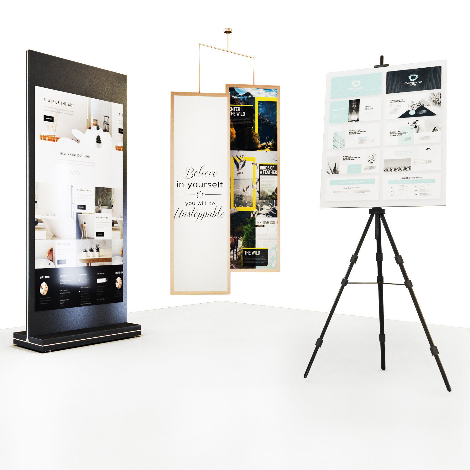 Showcase Exhibition  3D model_2