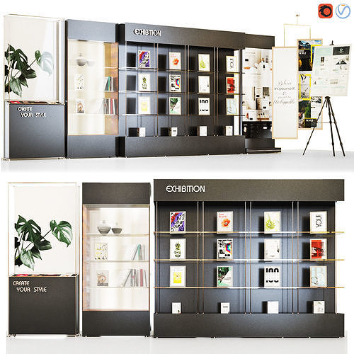 Showcase Exhibition  3D model