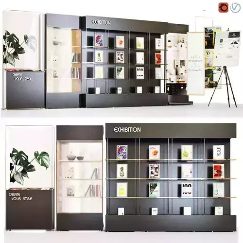 Showcase Exhibition  3D model