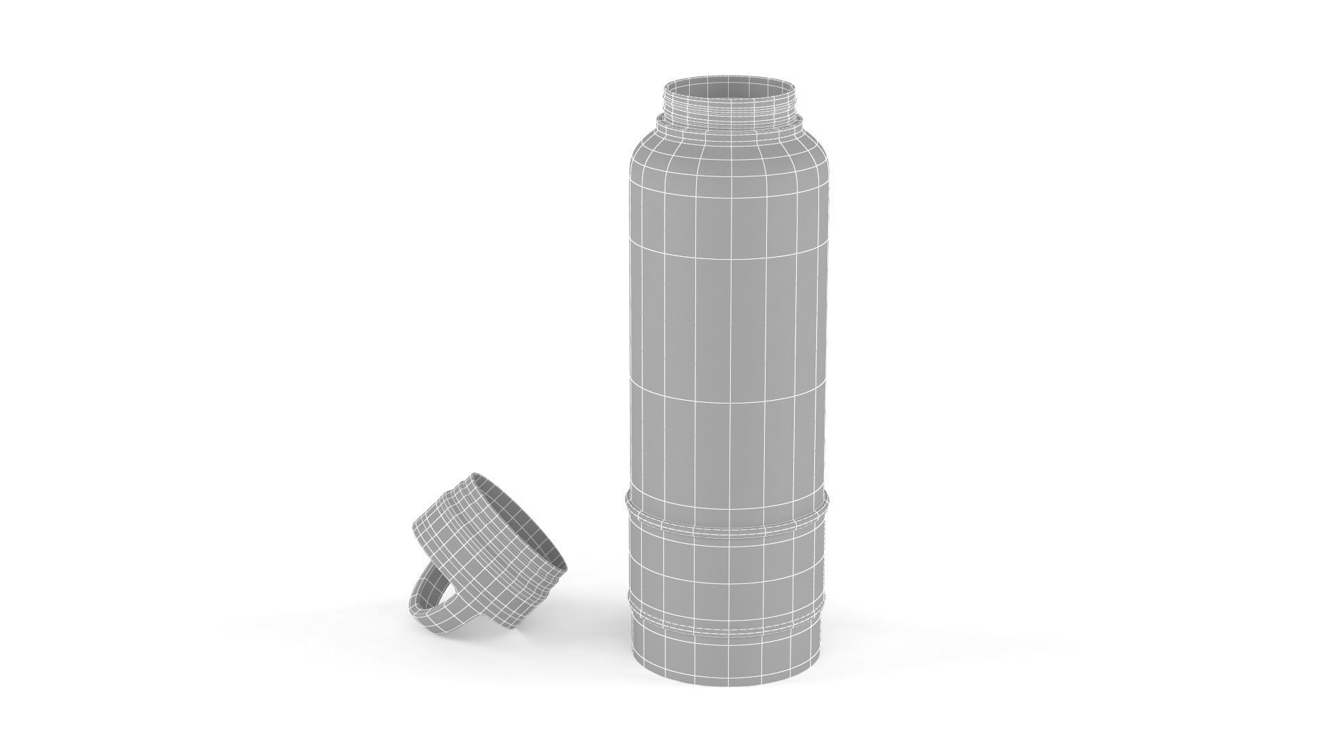 Water Bottle 3D model_9