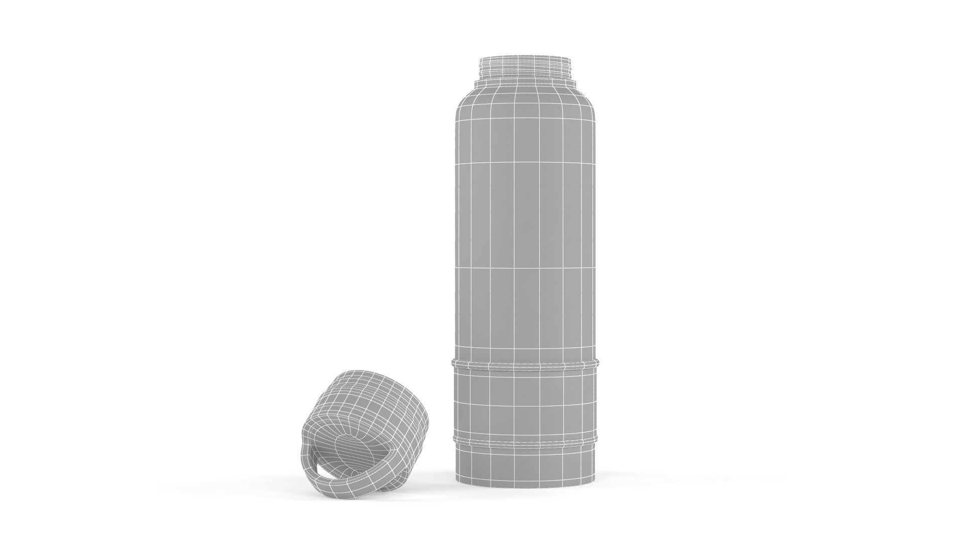 Water Bottle 3D model_8